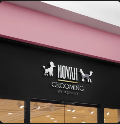 Rotulación de Novah Grooming